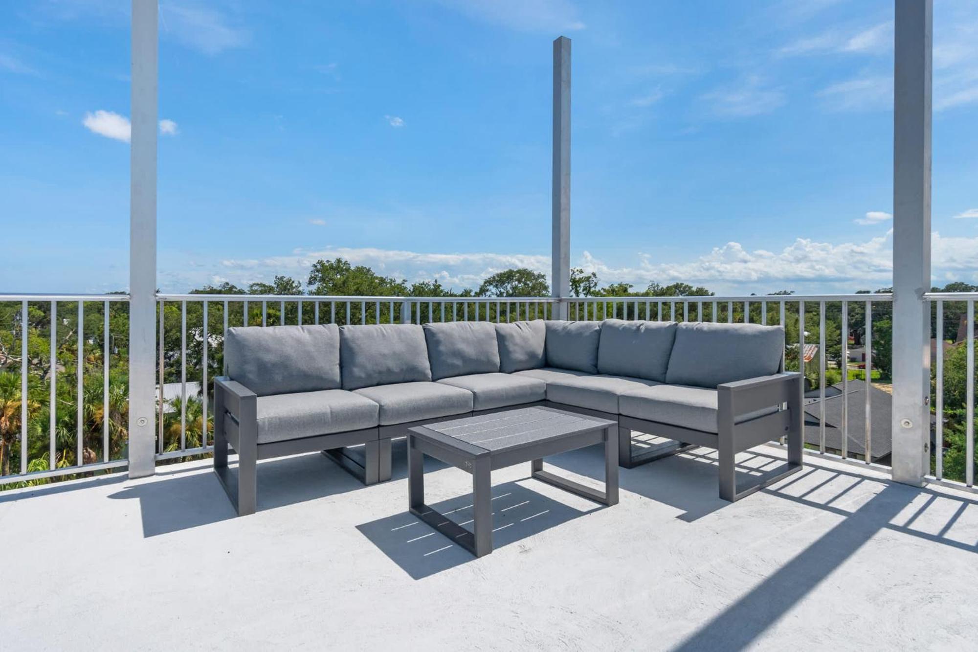 The Ray - Penthouse Suite - 360° Rooftop View St. Augustine Εξωτερικό φωτογραφία